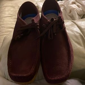 Clarks wallabees ‘grape’